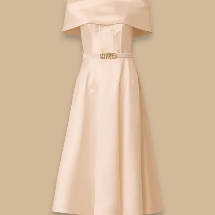 Kemerli Midi Kloş Abiye